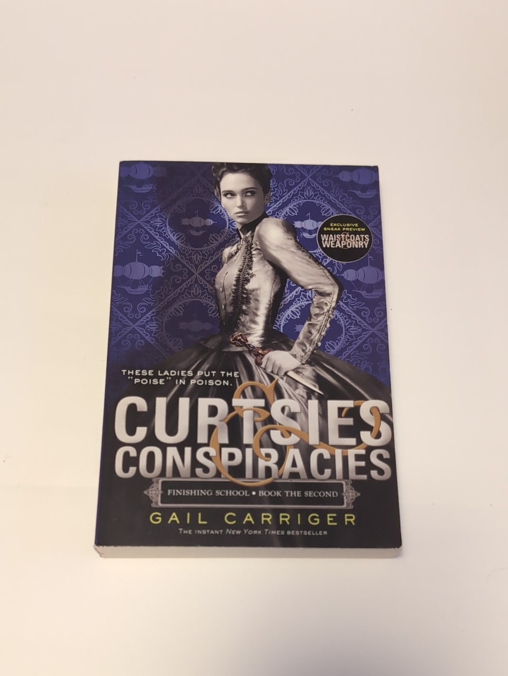 Curtseys & Conspiracies by Gail Carriger - Purple Cover Paperback